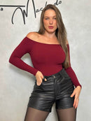 Body Canelado Premium - Compressão