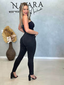 Calça Mom Jeans Com Elastano - Destonada