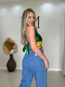 ✨ Wide Leg Lumière Dama Jeans