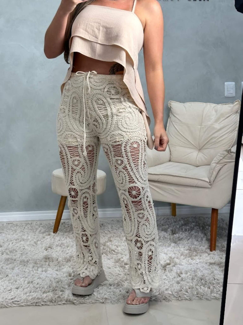 Calça Crochê