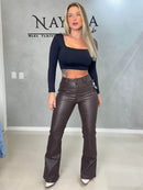 Calça Jeans Resinada Optimist Flare