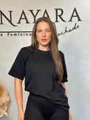 Max T-shirt Algodão Sem Estampa