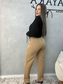 Calça Alfaiataria Cinto - Loja Nayara Machado