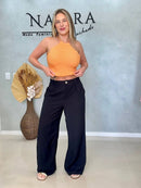 Pantalona Feminina Liberka com Bolsos – Leve e Elegante