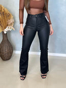 Calça Jeans Resinada Optimist Flare
