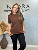 Max T-shirt Algodão Sem Estampa