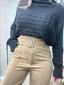 Calça Alfaiataria Cinto - Loja Nayara Machado