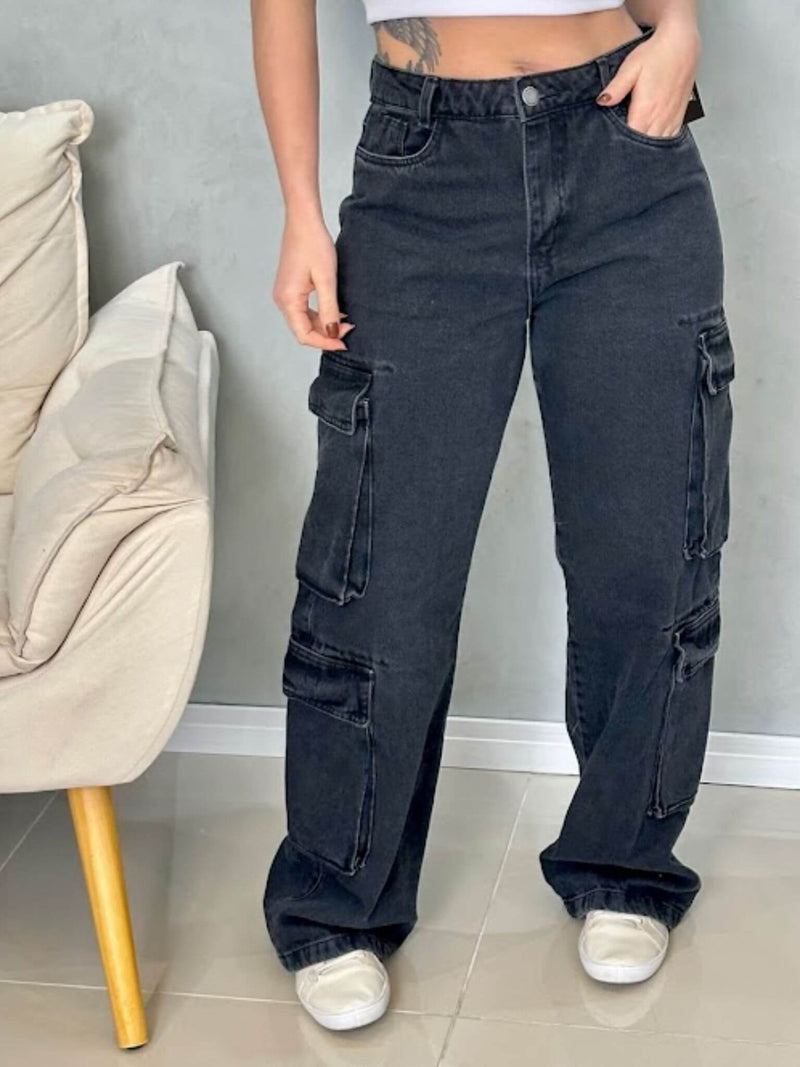Calça Cargo Urban Black