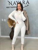 Macacão Longo Modal - Com Abertura Para Dedo