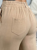 Calça Pantalona Linho