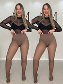 Meia Calça Térmica com Calcinha Modeladora e Levanta Bumbum