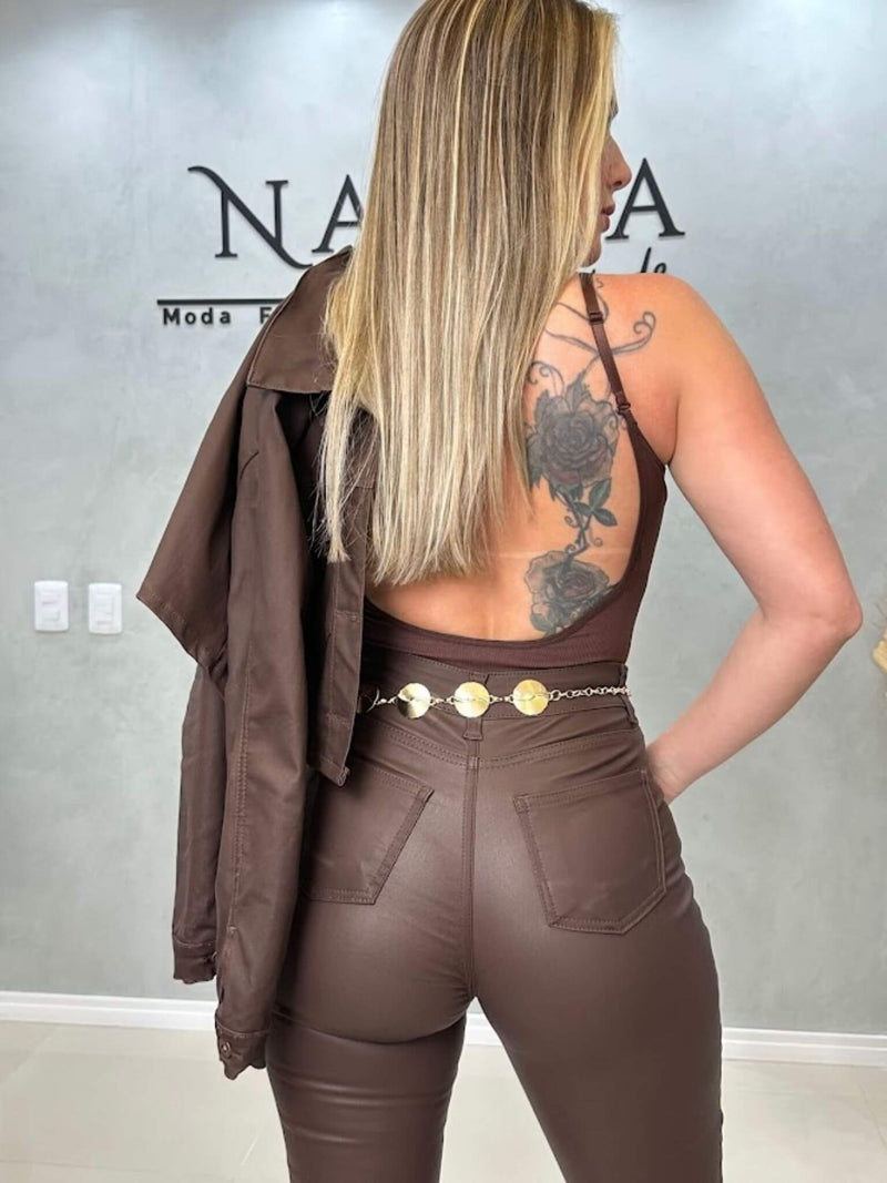 Calça Jeans Resinada Optimist Flare
