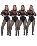 Meia-calça térmica com calcinha modeladora em composição de inverno