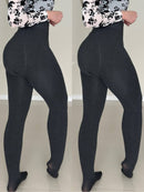 Meia Calça Térmica Peluciada Canelada – Meia Calça para Inverno
