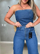 Calça Wide Leg Jeans