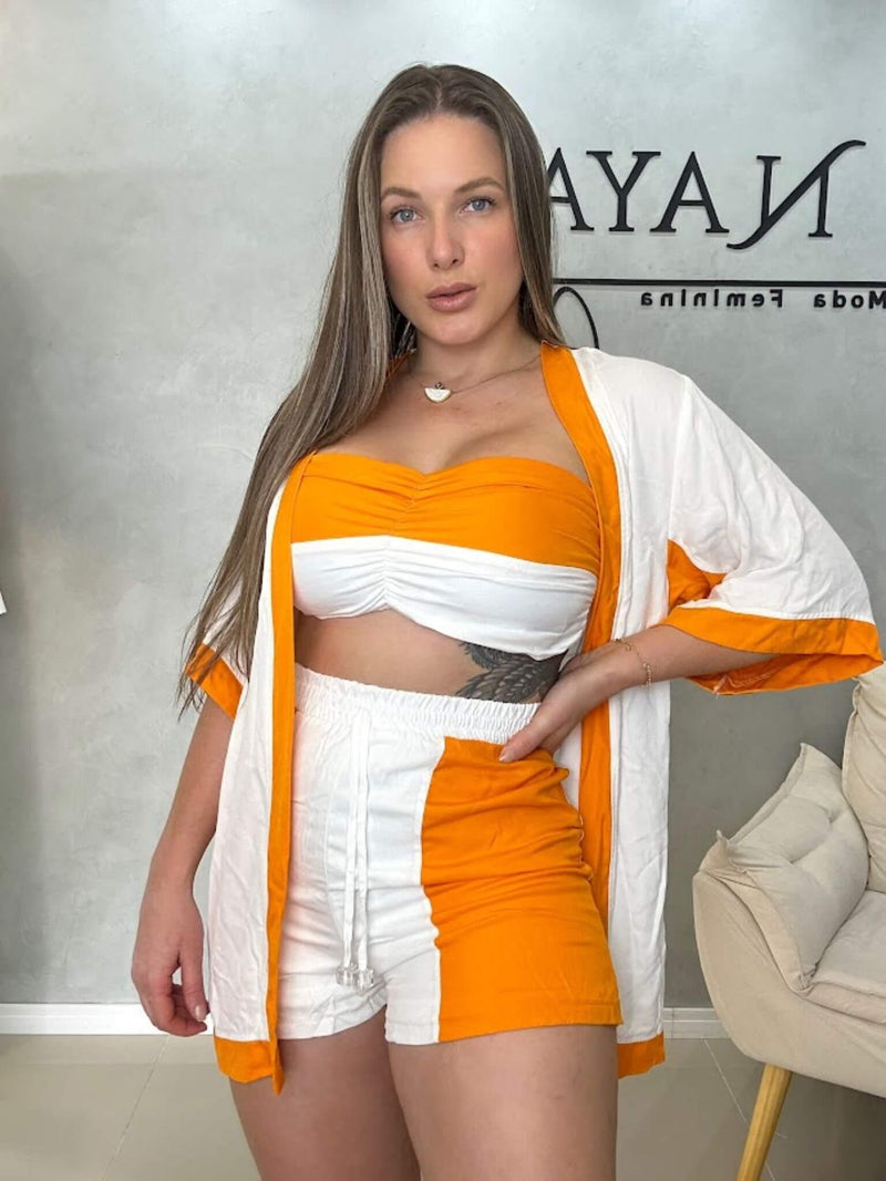 Trijunto Bicolor - Loja Nayara Machado