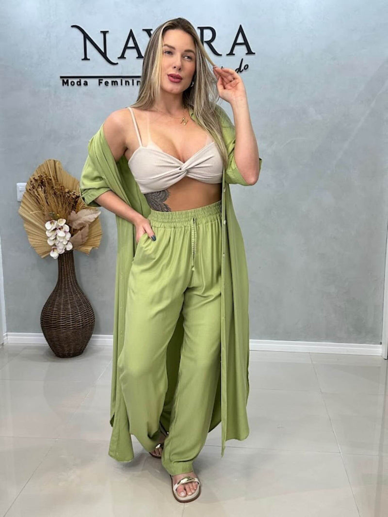 Conjunto Essenza – Chemise + Calça