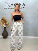 Pantalona Jardim de Lótus