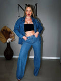 ✨ Wide Leg Lumière Dama Jeans