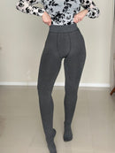 Meia Calça Térmica Peluciada Canelada – Meia Calça para Inverno