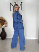 ✨ Wide Leg Lumière Dama Jeans