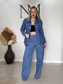 ✨ Wide Leg Lumière Dama Jeans