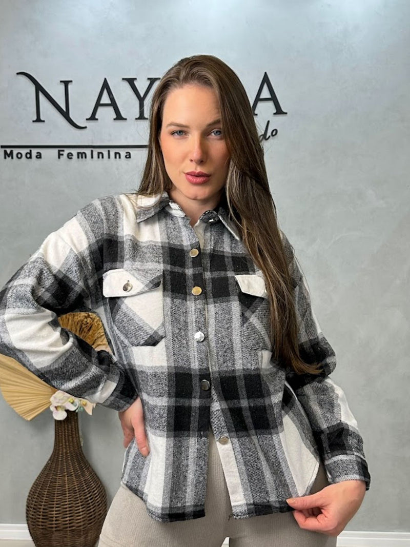Camisa Xadrez Flanela Beatrice