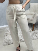 Calça Reta Linho