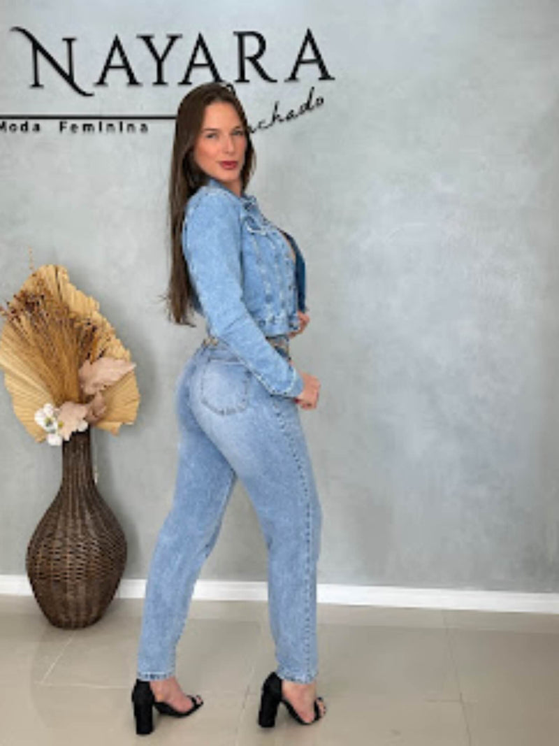 Calça Jeans Mom NXO