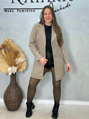 Sobretudo Lã Batida Giada Pellini Safira