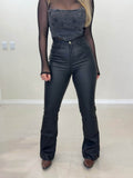 Calça Jeans Resinada Optimist Flare