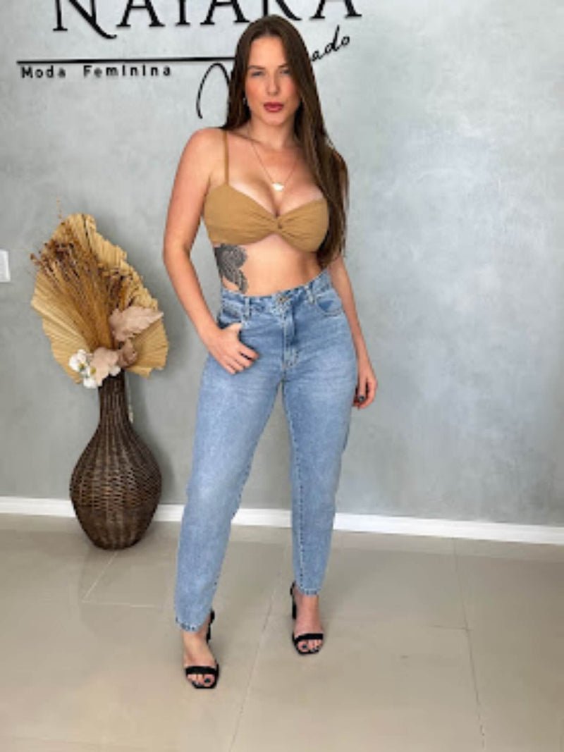 Calça Jeans Mom NXO