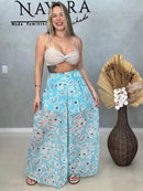 Max Pantalona Floral Aurora - Chiffon