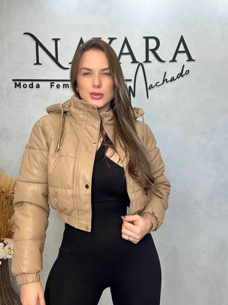 Jaqueta Urban Warm - Courino Com Capuz Removível