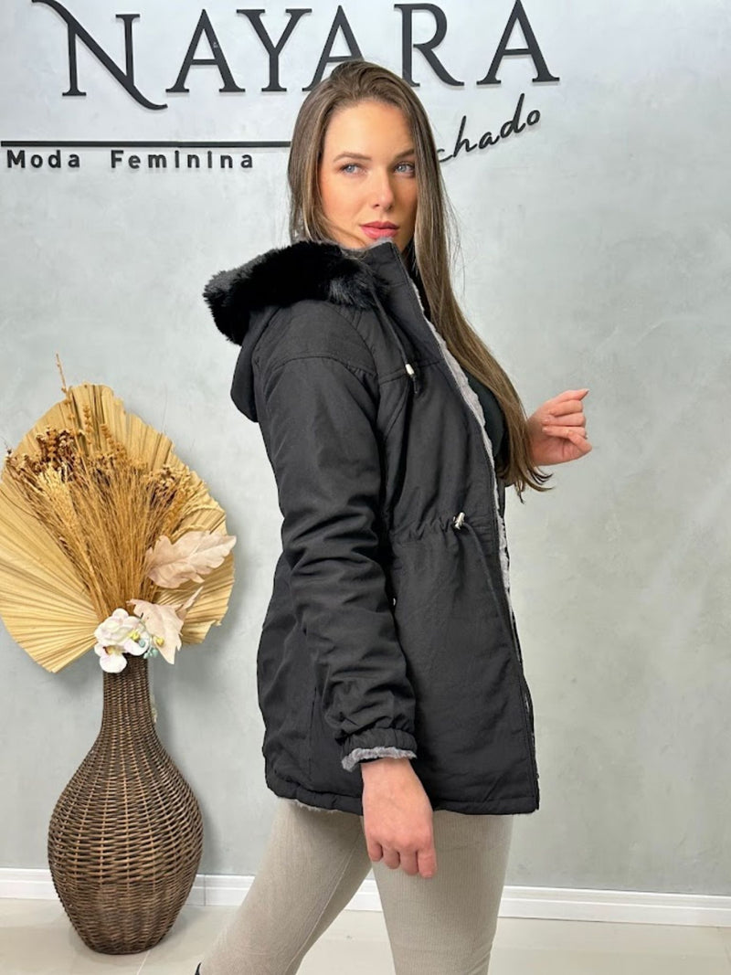 Parka Sarja Dupla Face Ted