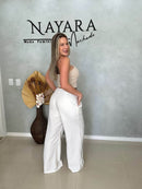 Pantalona Feminina Liberka com Bolsos – Leve e Elegante