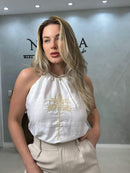 Blusa Alfaiataria Brisa Oceânica