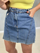 Saia Jeans Carla