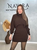 Conjunto Tricot Mousse Saia