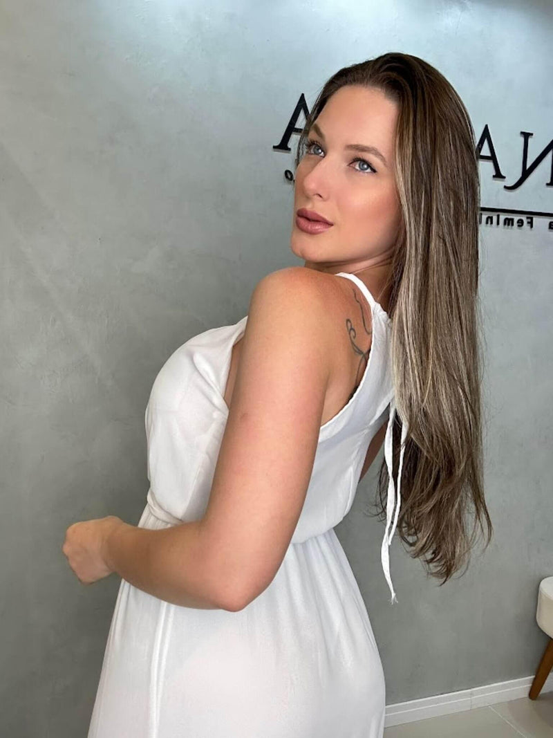 Vestido Bella em Crepe de Seda - Loja Nayara Machado