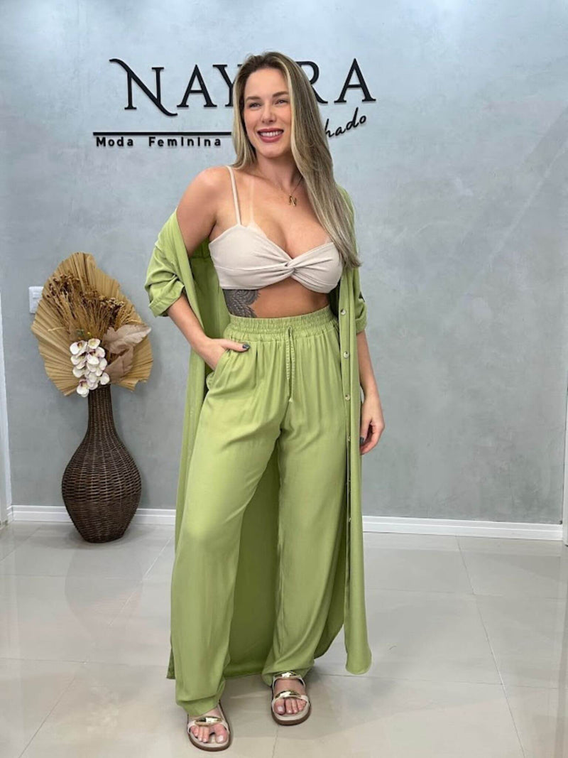 Conjunto Essenza – Chemise + Calça