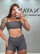 Conjunto Feline Top Reto