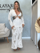 Vestido Jeriquaquara - Macramê de Poliamida