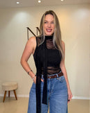 Regata de Tule com Amarração
