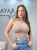 Cropped Poliamida Nadador