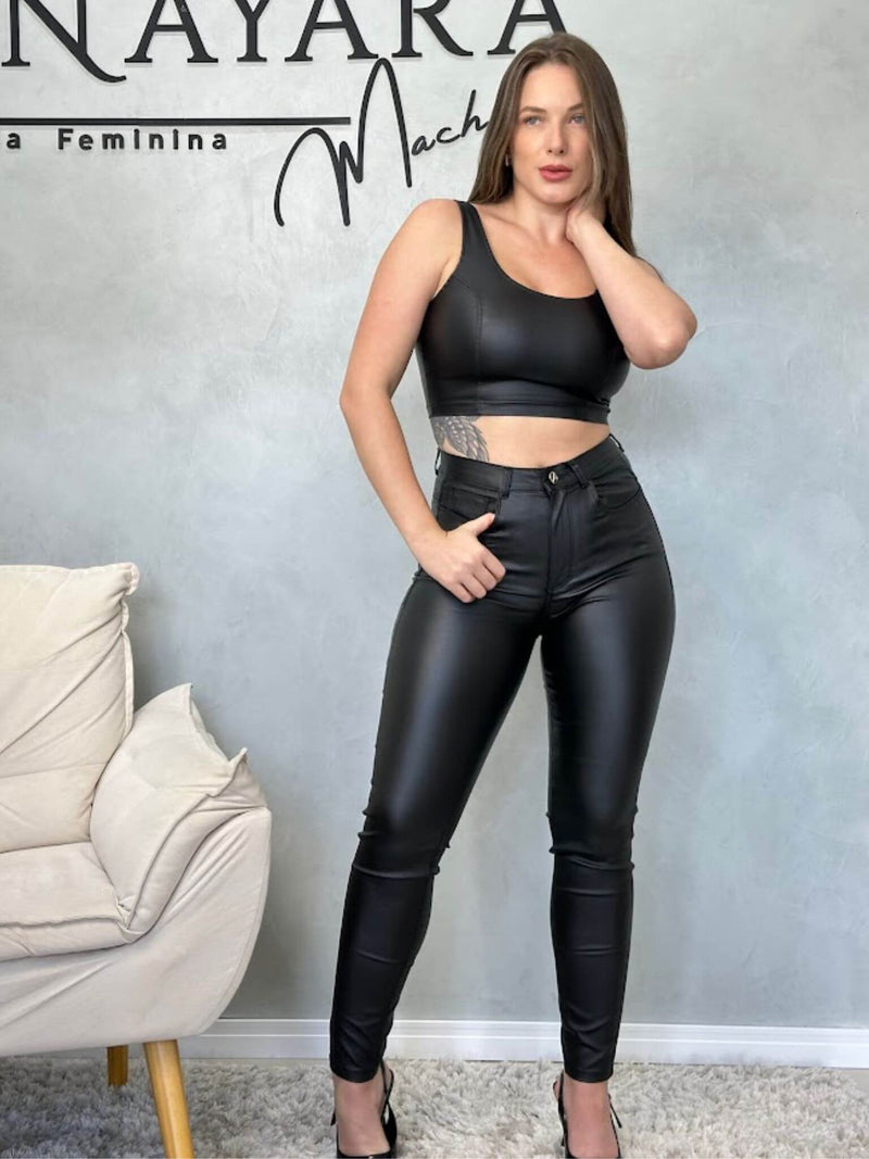 Calça Jeans Resinada Consciência