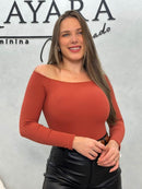 Body Canelado Premium - Compressão