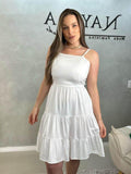 Vestido Viscolinho Babados Sandra