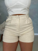 Short Carly (Linho Com Elastano)