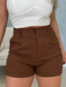 Short Carly (Linho Com Elastano)